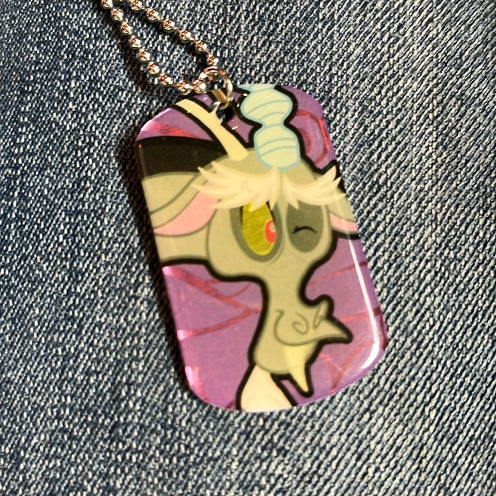 My Little Pony! Dog Tag Necklace #15 Discord Pony Hasbro Collectibles